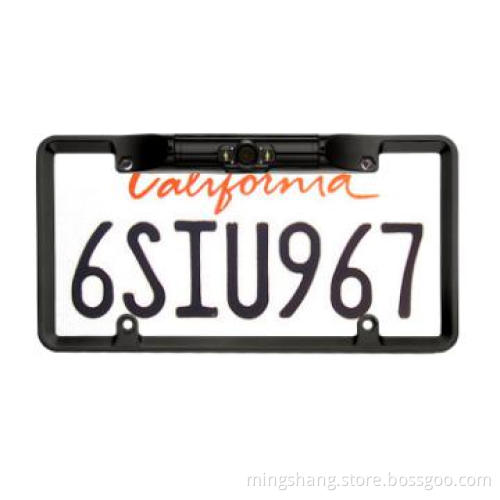 Car License Plate rearview camera with night vision and 170° Angle